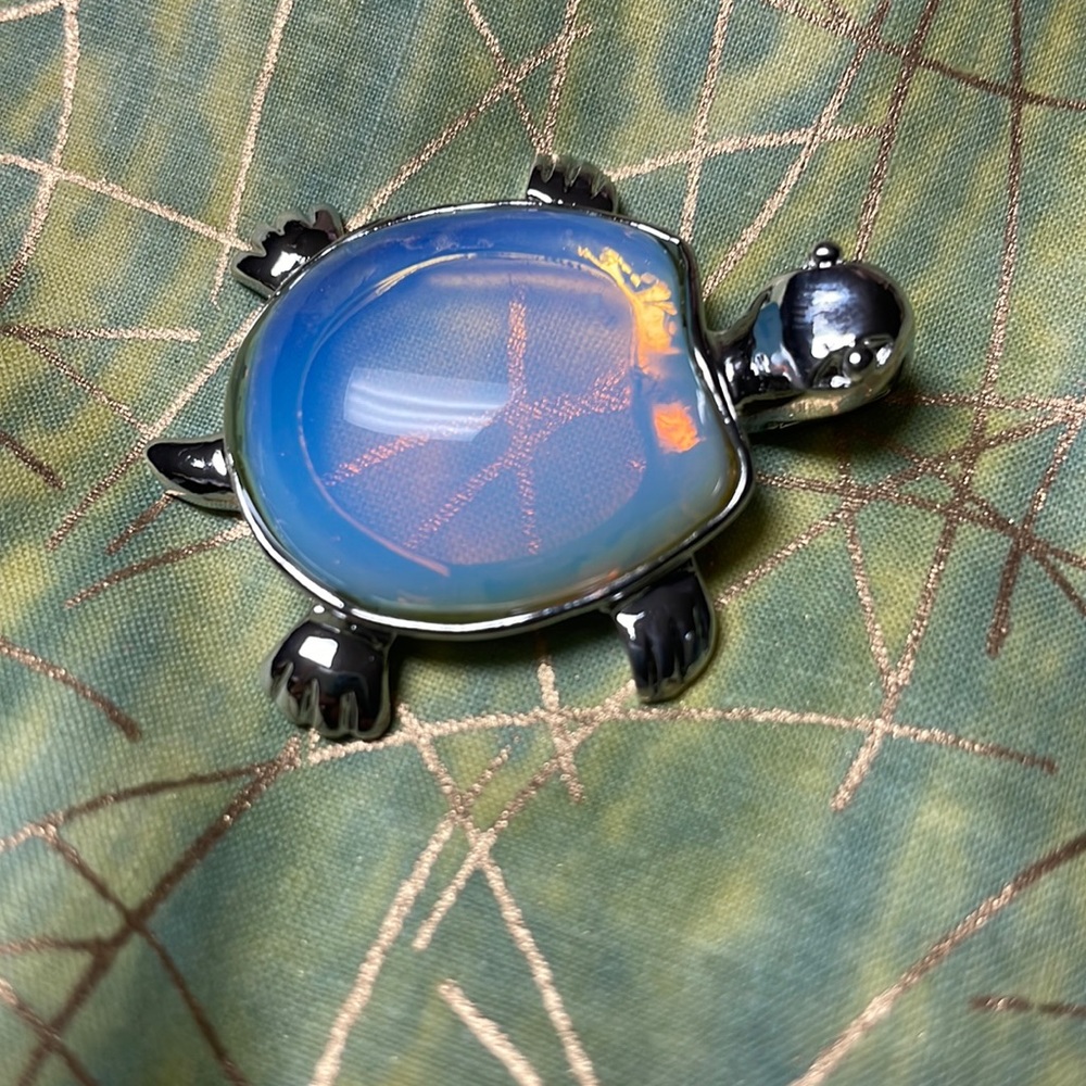 Turtle Opalite Pendant